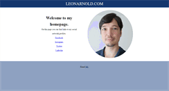 Desktop Screenshot of leonarnold.com